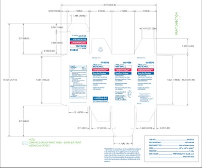 TENDERWRAP 4 INCH WITH CALAMINE LABEL - HP104248 8036 INTR